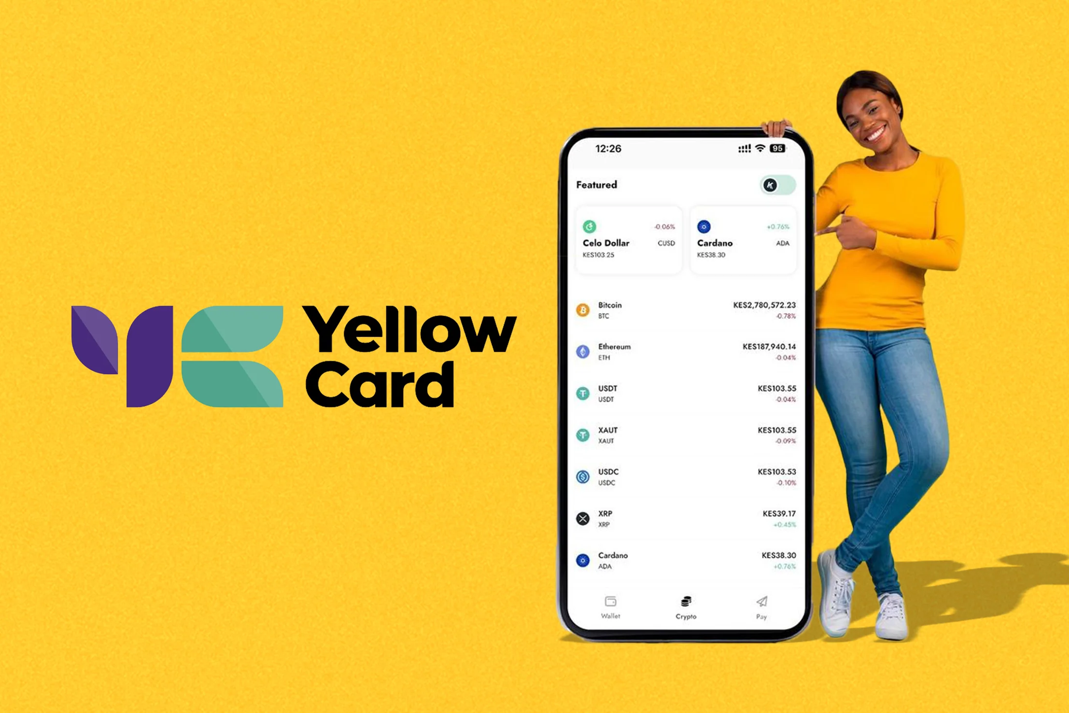 Yellow Card campaign hero