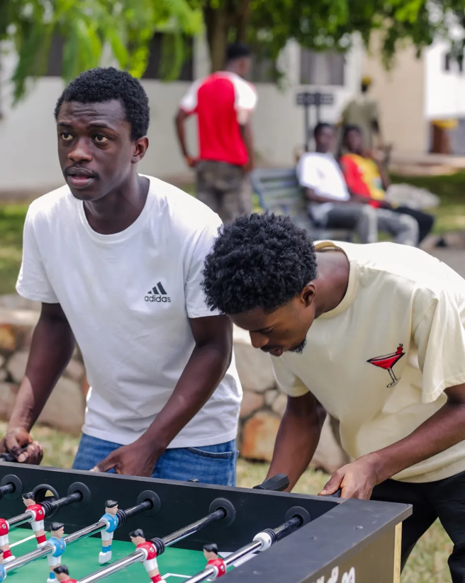 Students participating in an iSel campus activation