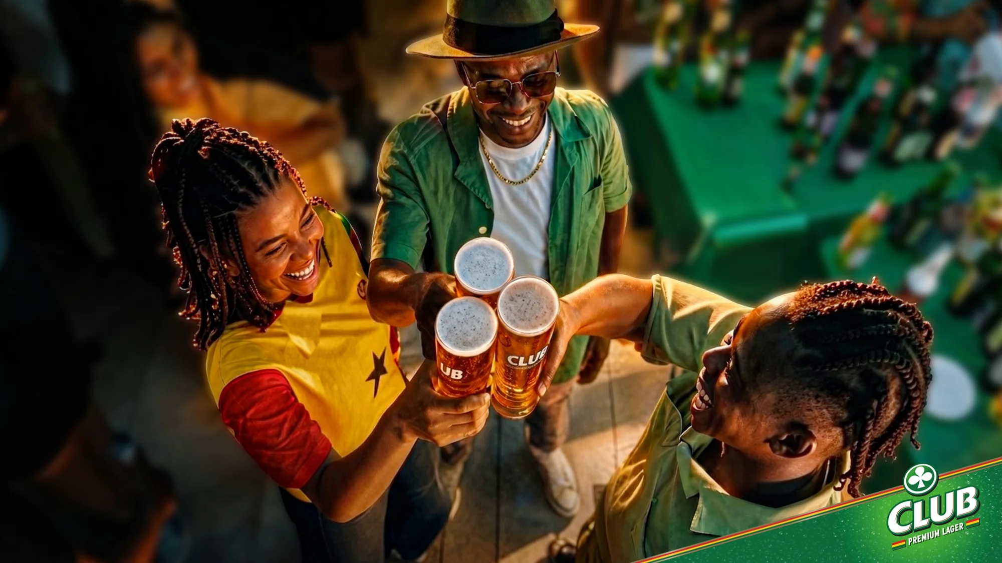 Brand consumers sharing a live experience