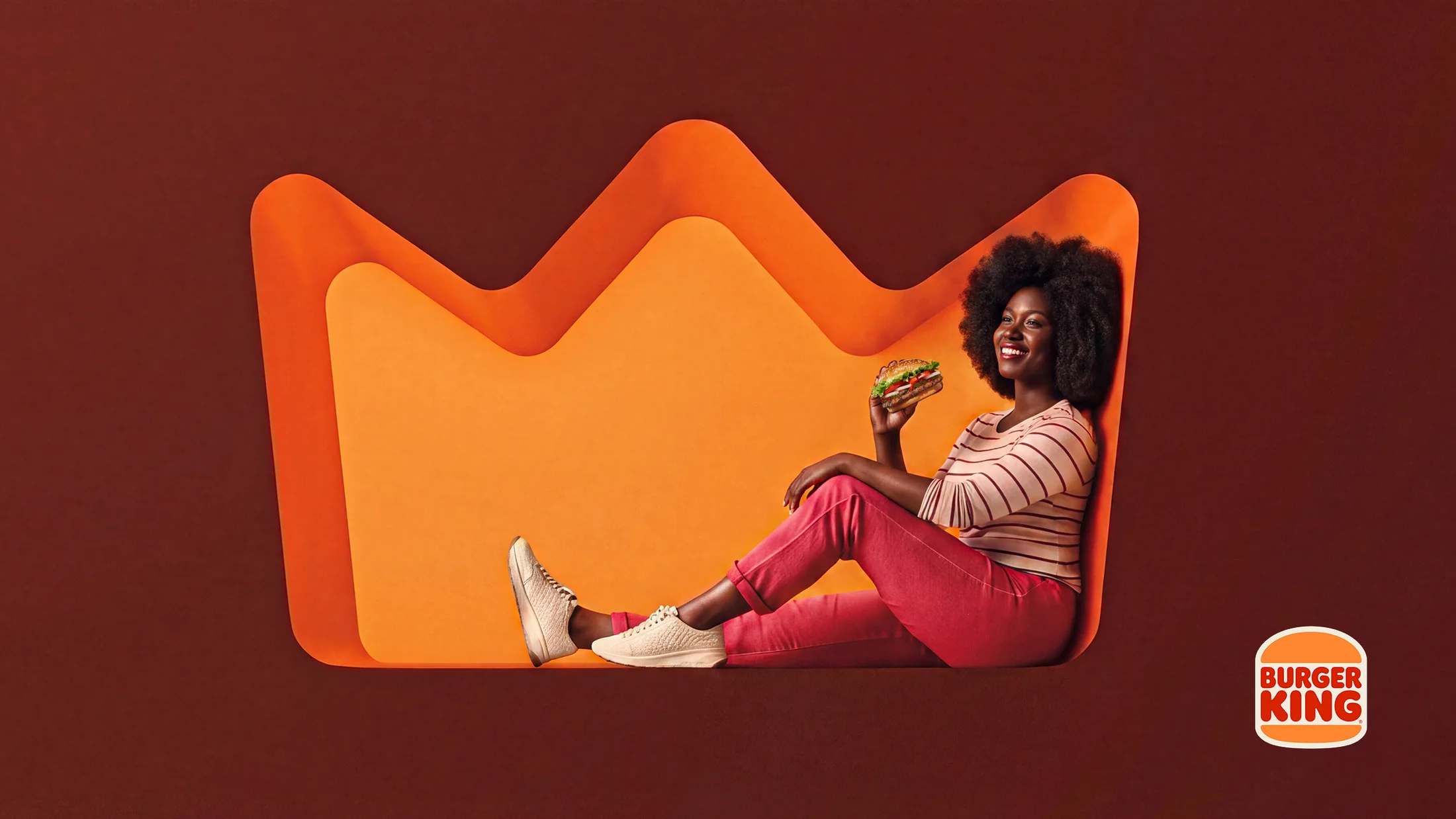 Burger King Ghana campaign artwork